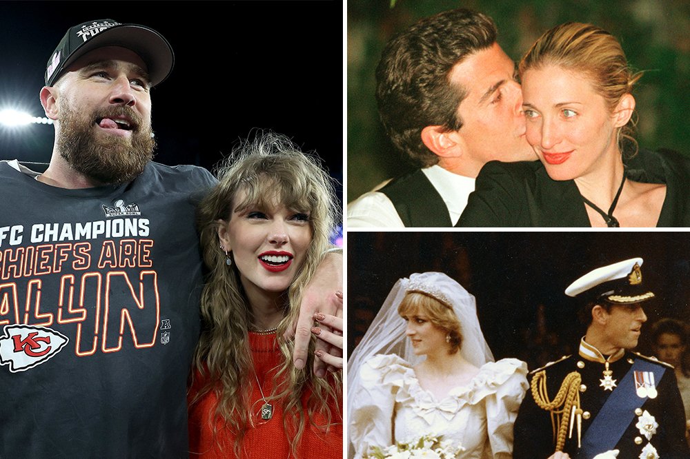 Taylor Swift y Travis Kelce se casan en el Madison Square Garden: las bodas de celebridades que marcaron épocas