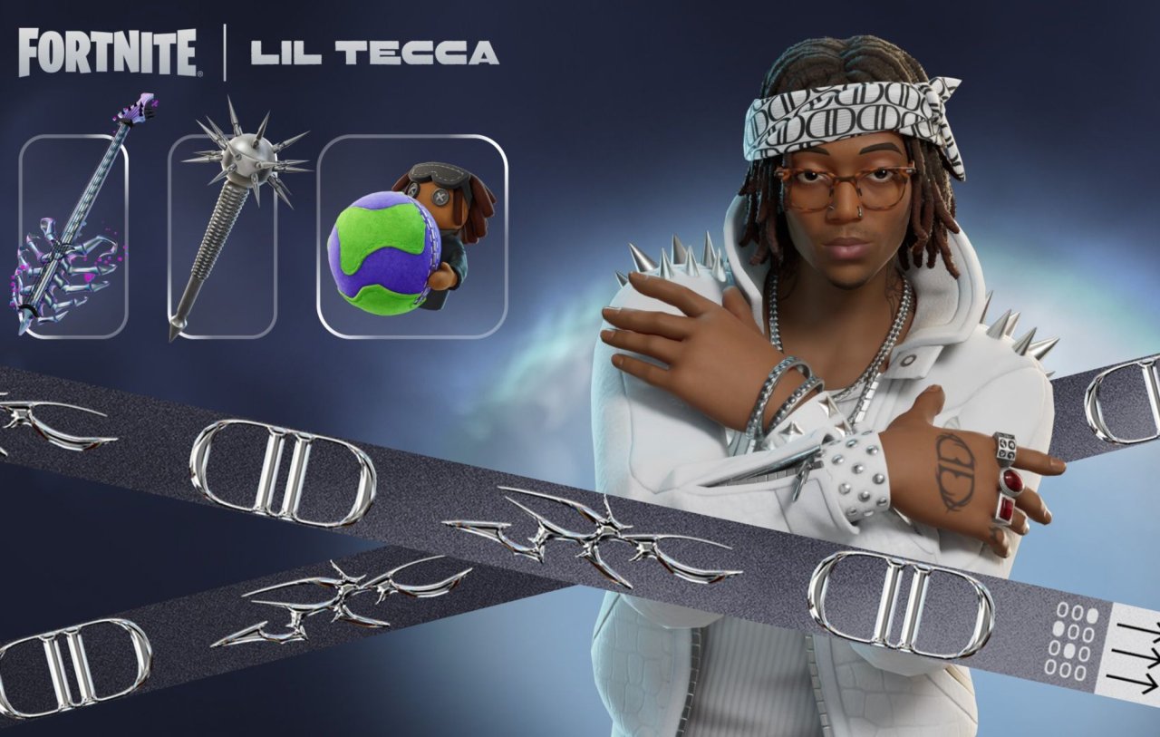 Lil Tecca se tira al pogo virtual: El rapero es el nuevo headliner de Fortnite Festival