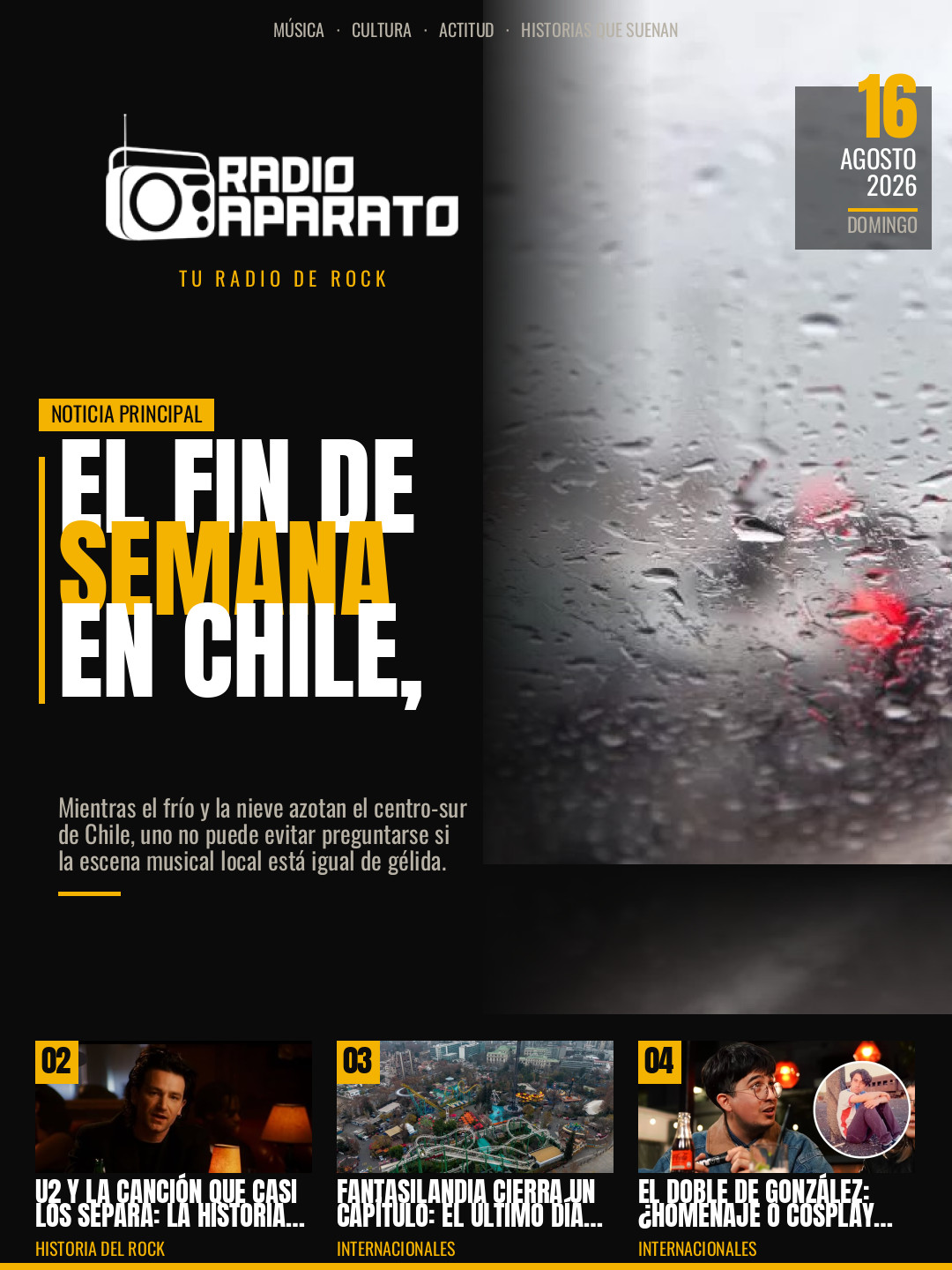 La tapa del día — Radio Aparato